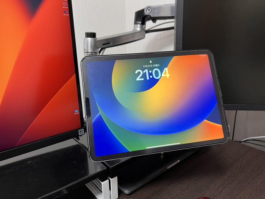 MagFloレビュー。VESA対応のiPad専用モニターアームマウント。