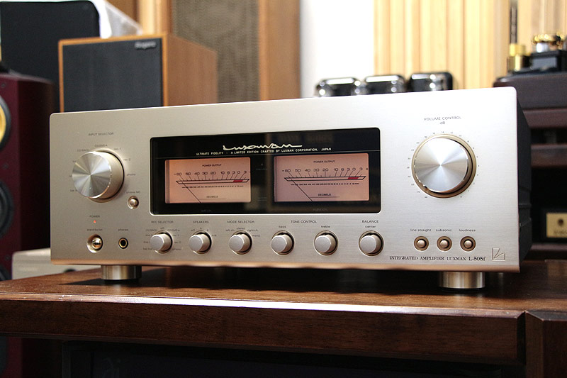 LUXMAN L-505F プリメインアンプ なかなかです
