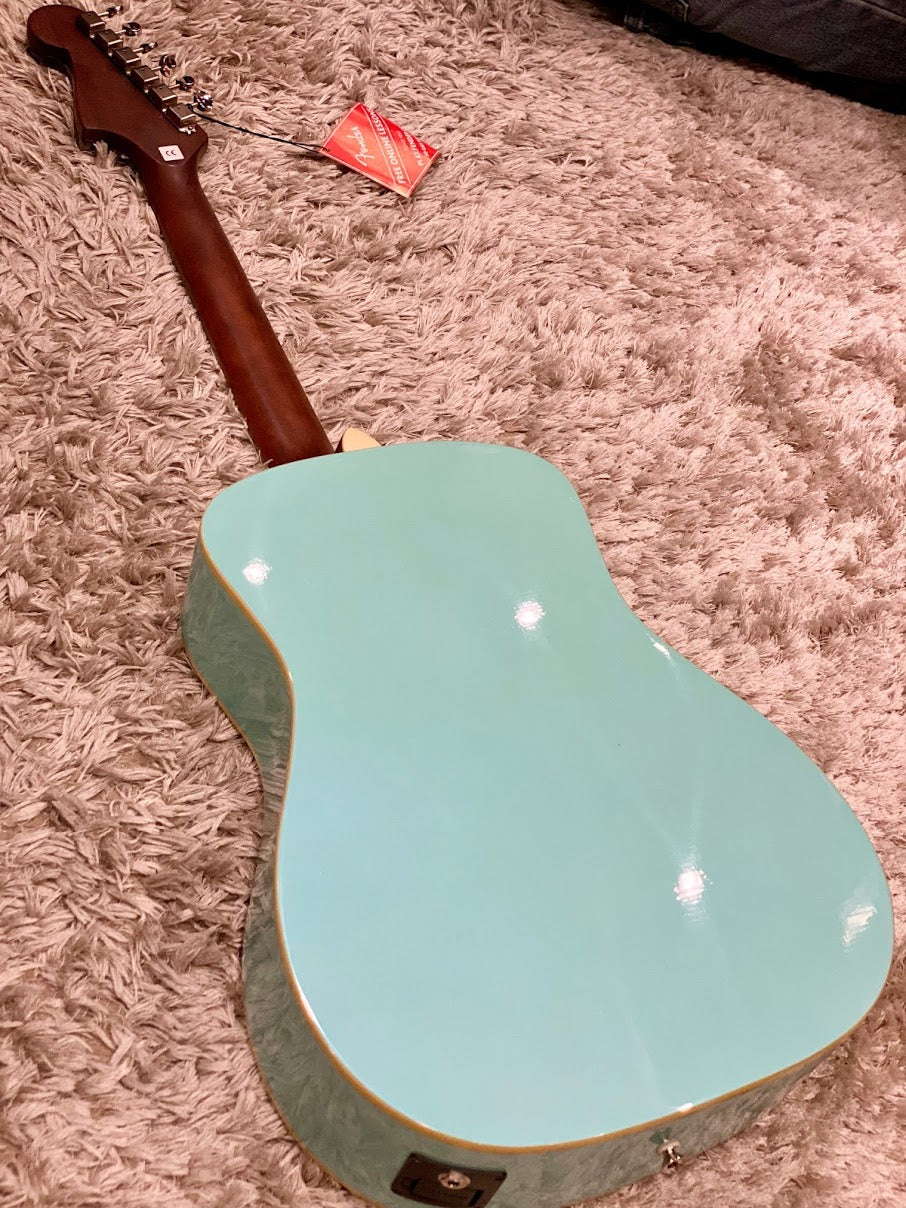 Fender Malibu Player - Aqua Splash – nafiriguitar.com