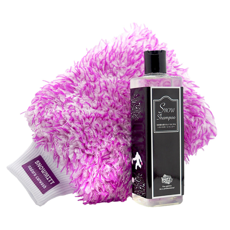 スノーシャンプー ミットセット『洗車傷を限りなく0にするトロトロカー