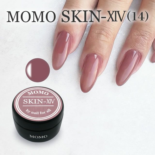 □カラージェル SKIN-XIV MOMO by nail for all 10g （スキン14