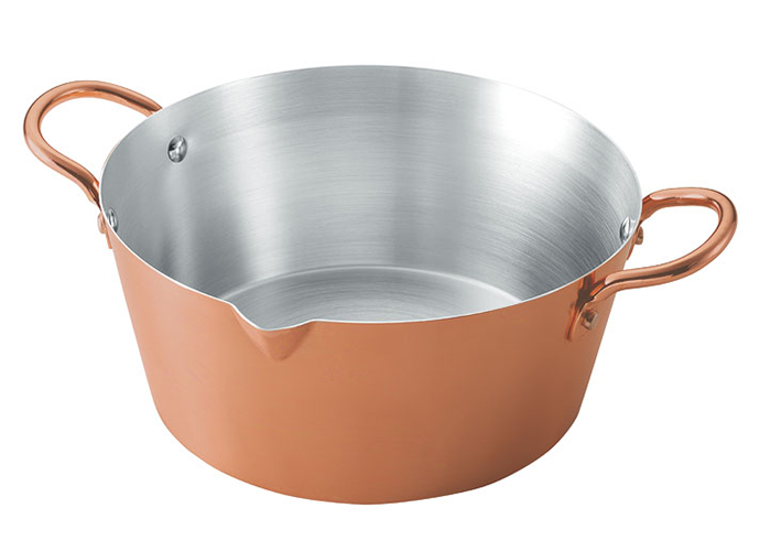 燕三条】からっと銅のあげなべ 20cm〜「揚げ鍋/天ぷら鍋」 - 日本製