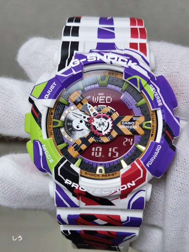 G-SHOCK GA-110EVA30-7AJR エヴァンゲリオンコラボレーションモデル