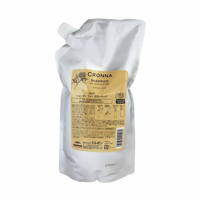 ミルボン クロナ シャンプーフォーカラードヘア 1000mL (詰替)｜美容室