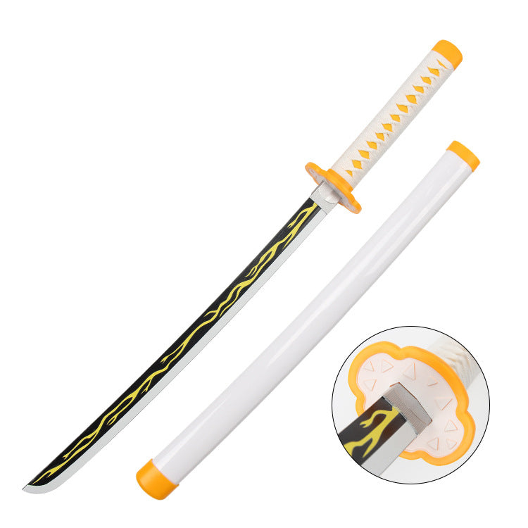 Nakorara 鬼滅の刃 日輪刀 76cm 子供 コスプレ道具 木刃