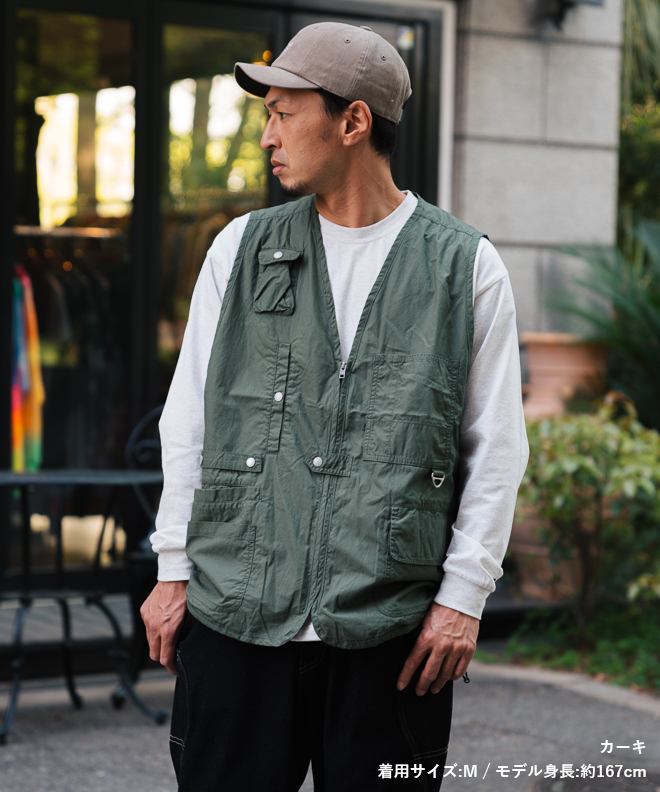 garage green warksTOOLS BAG TYPEWRITER ベスト | nakota