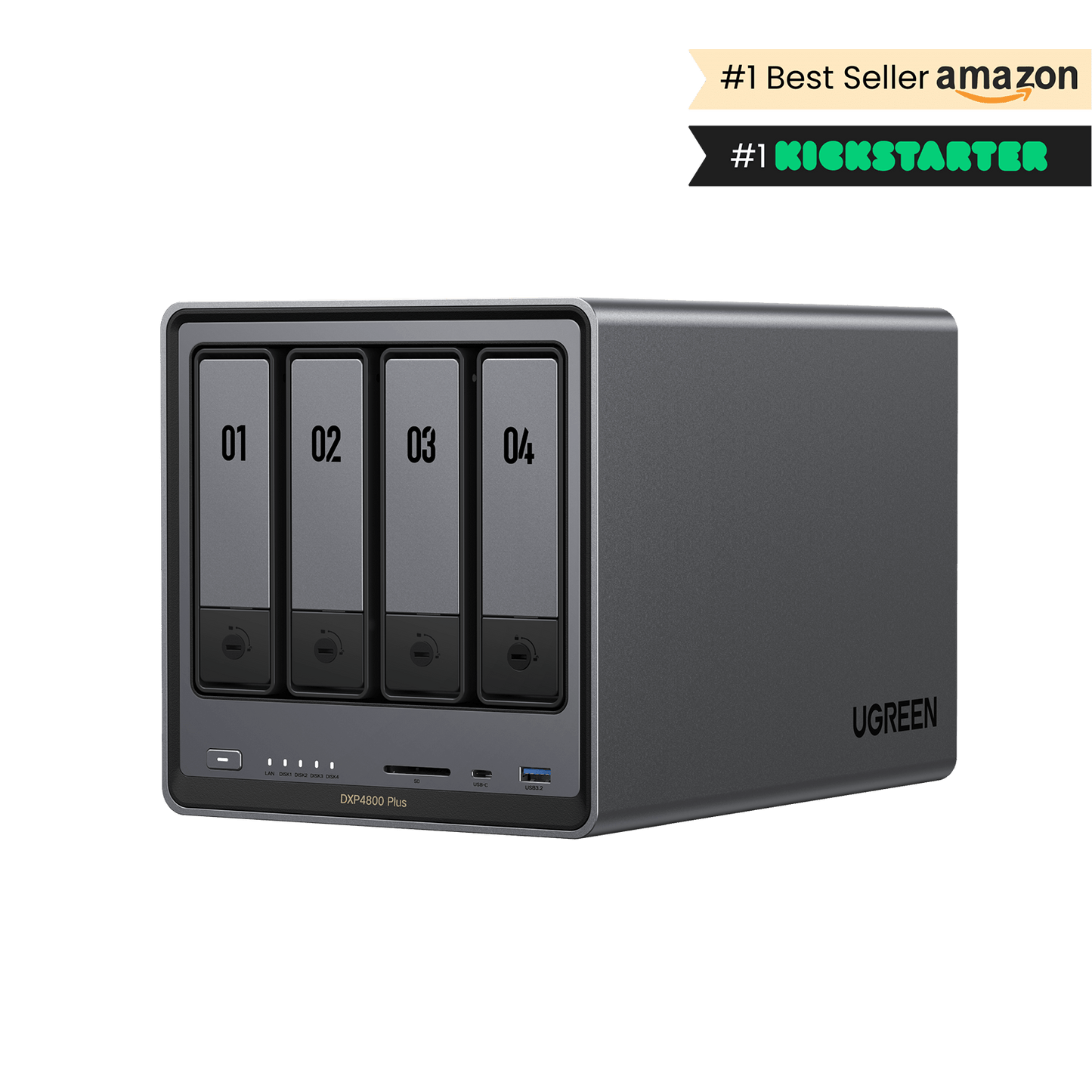 10GbE 4-Bay NAS for Content Creators – UGREEN NAS US