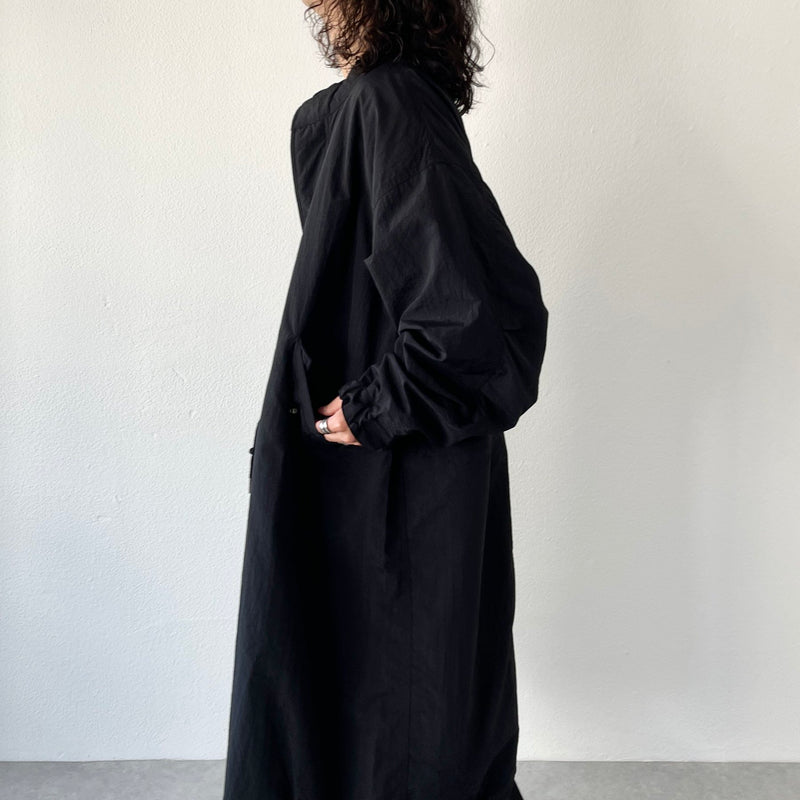 loose silhouette military mods coat / black（ルーズシルエット