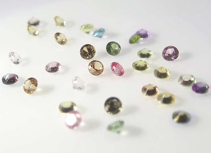 サファイア 天然石ルース 50粒（マルチカラー・アソート）スリランカ