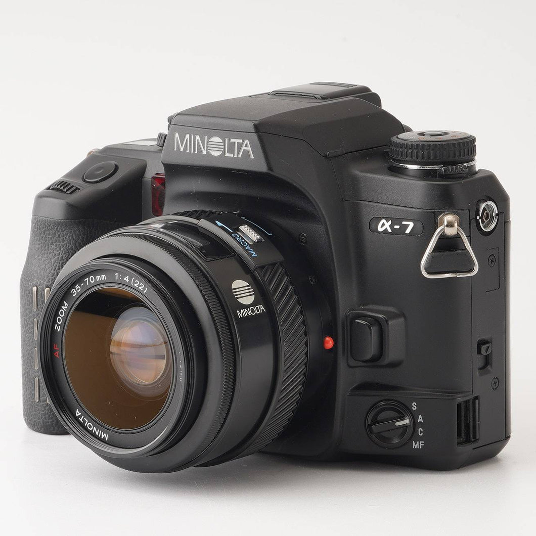 動作確認済】Minolta α7 alpha7 / ワインダー VC-7 動作確認済