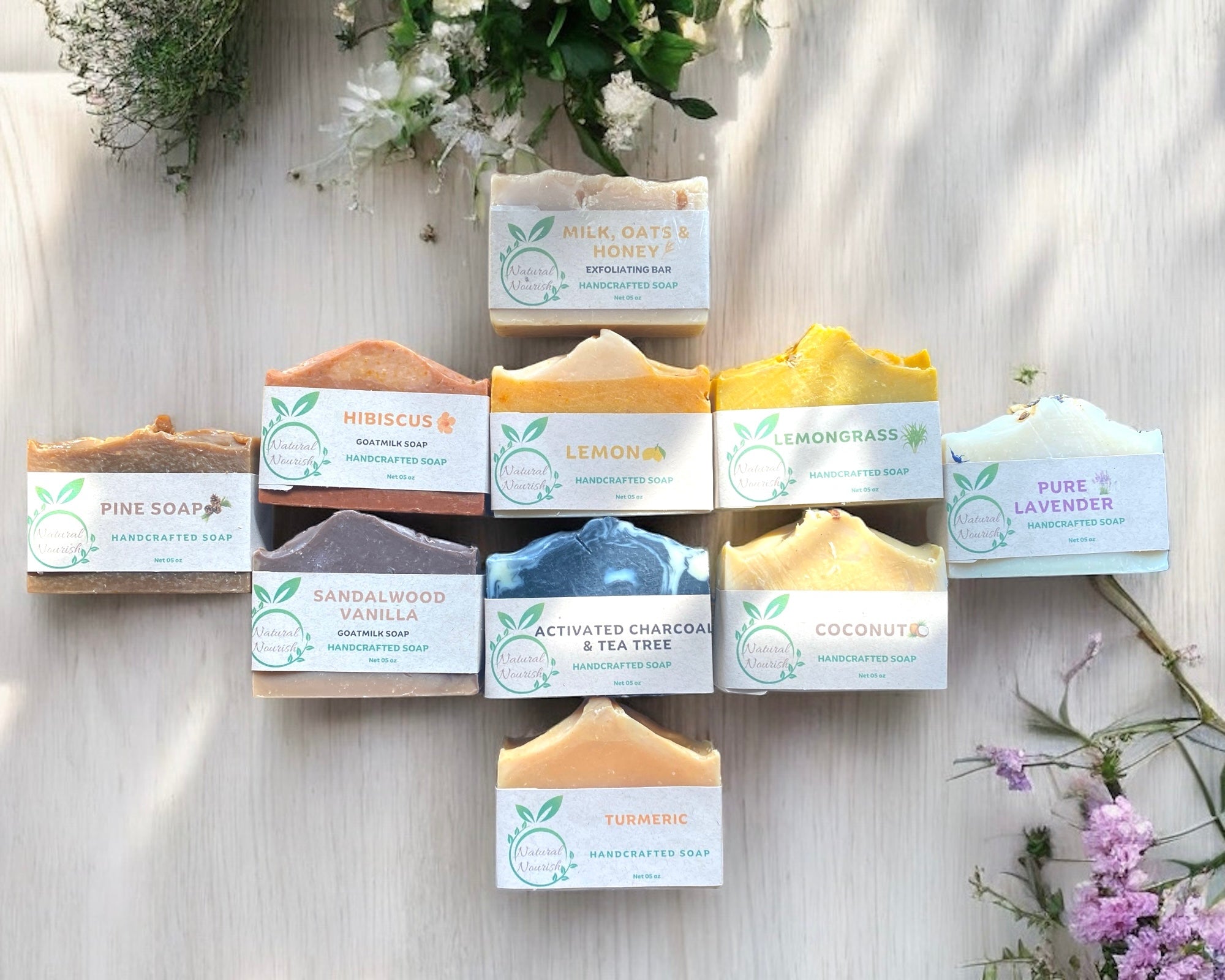 SOAP BUNDLE OFFER - 3 SOAPS OF YOUR CHOICE – Natural Nourish LLC
