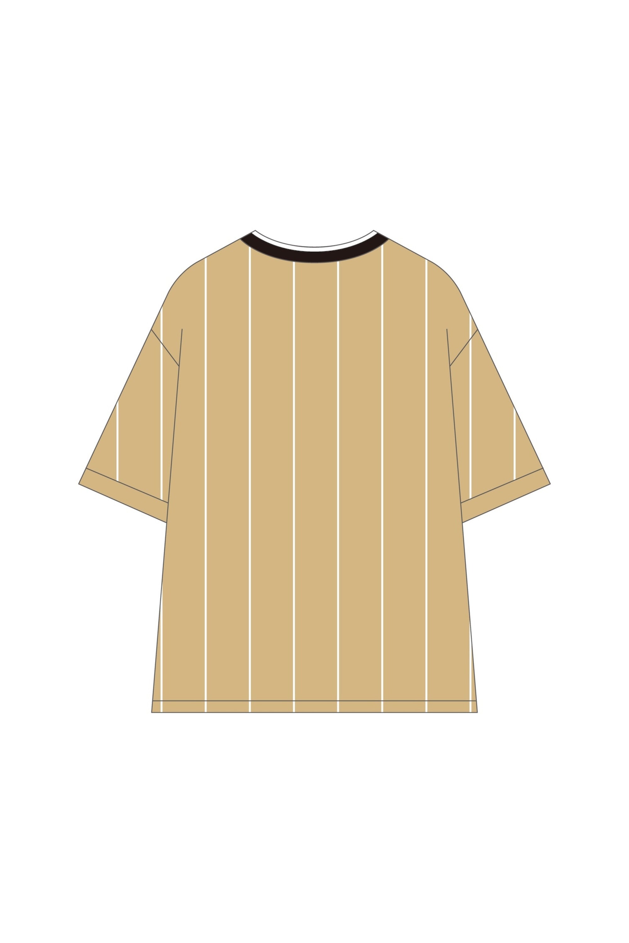 natorium Game shirt S/S ベージュ – なとり natorium. Official Store