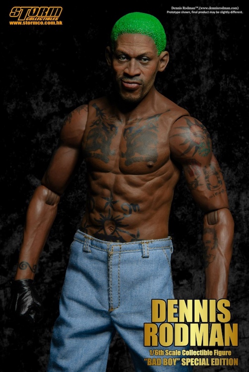 DENNIS RODMAN 1/6th Collectible Figure Bad Boy Special Edition