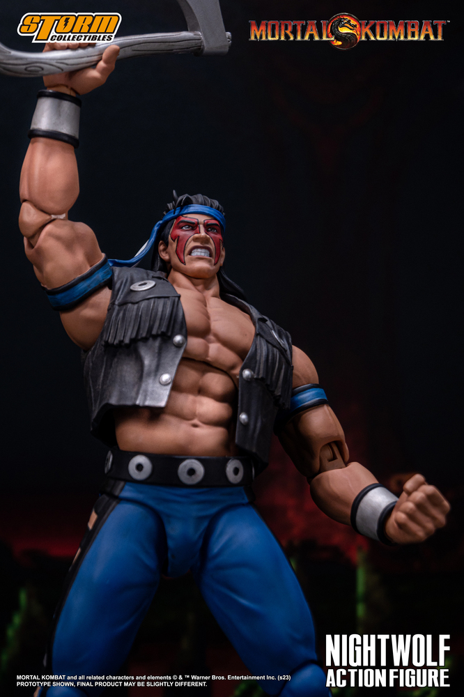 Mortal Kombat 1/12 Scale Action Figure Nightwolf | 株式会社ノーツ
