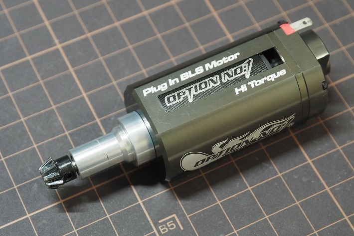 Option No.1 ブラシレスモーター】ハイトルク型を分解してみました