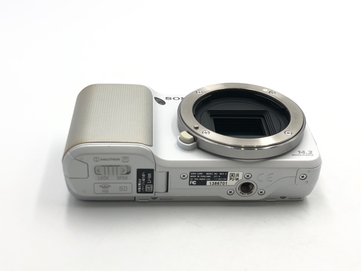 中古：B(並品)】ソニー α NEX-3 ボディ ホワイト | 2443890153186