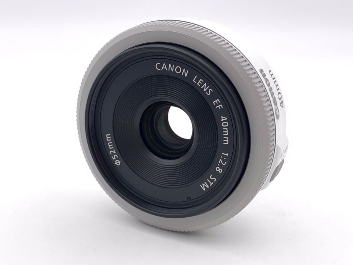 中古：A(美品)】キヤノン EF 40mm F2.8 STM ホワイト | 2444090039447