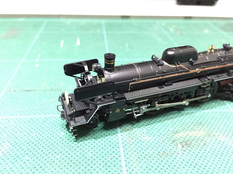 C57 180号機・門デフが 入線です。 TOMIX 2007 | NGaugeJP - 横濱模型