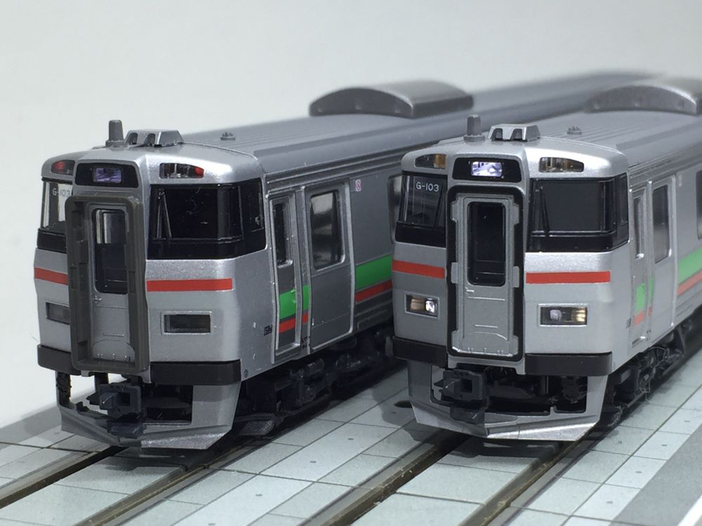 キハ201系と強調運転できる731系 入線です。KATO 10-498 | NGaugeJP