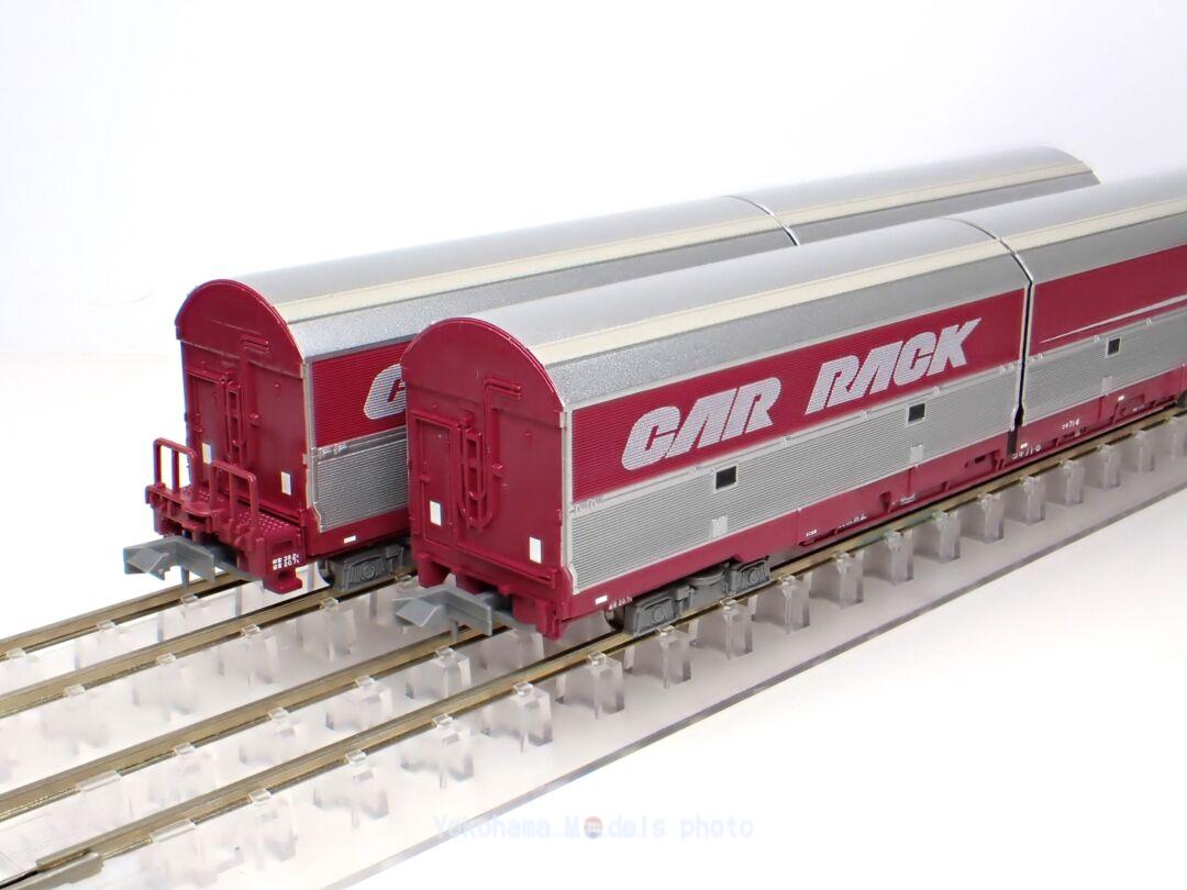 コキ71-5+コキ71-6 カーラックコンテナが入線しました。MICROACE A1265