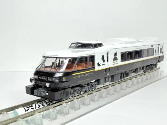 キハ183形1000番代 D&S列車「あそぼーい！」が入線です。 MICROACE