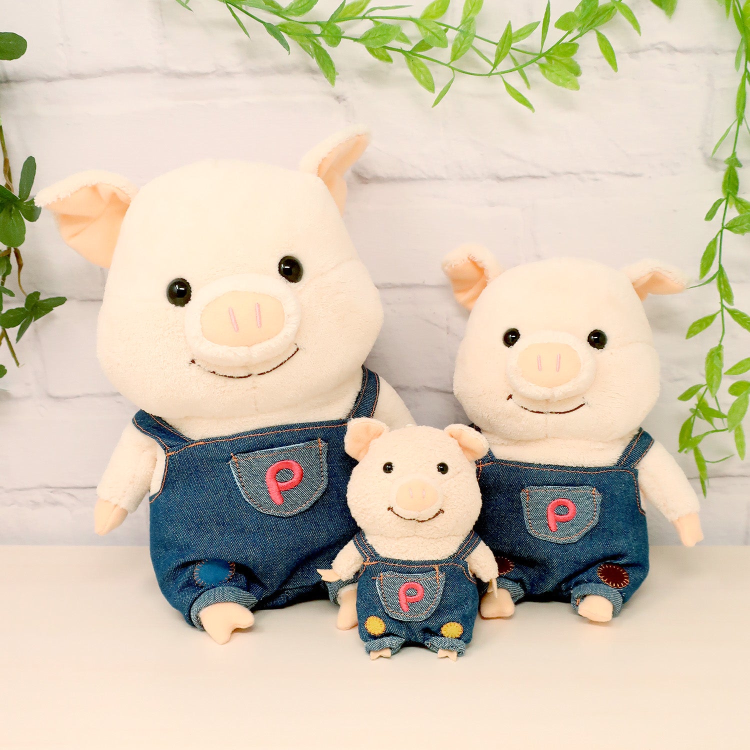 こぶたのぷーとん おでかけピンク【ぬいぐるみM/S/マスコット】 – nipopo