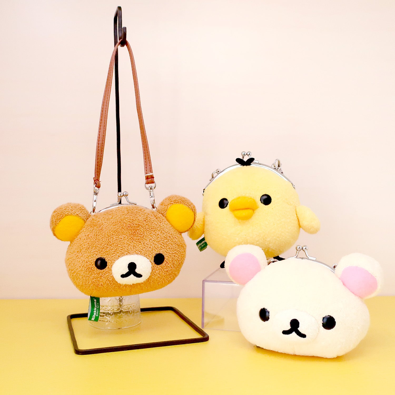 リラックマとカオルさん がま口ミニポーチ【3種】 – nipopo