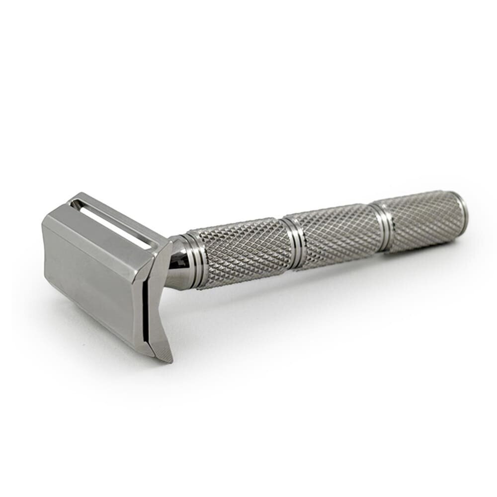 Safety razor Razorock Daily Smooth Plus Stainless steel, closed