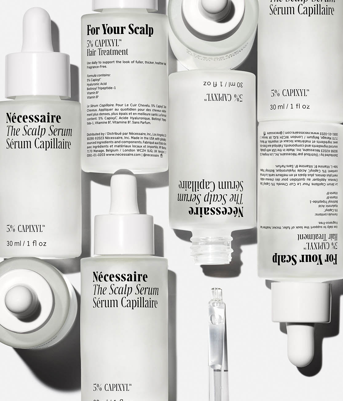 The Scalp Serum | 30-Day Supply | 1% Hyaluronic Acid – Nécessaire