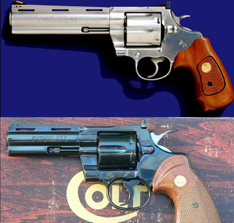 マルシン コルト・アナコンダ ガスガンのレビューとブルーイングを紹介