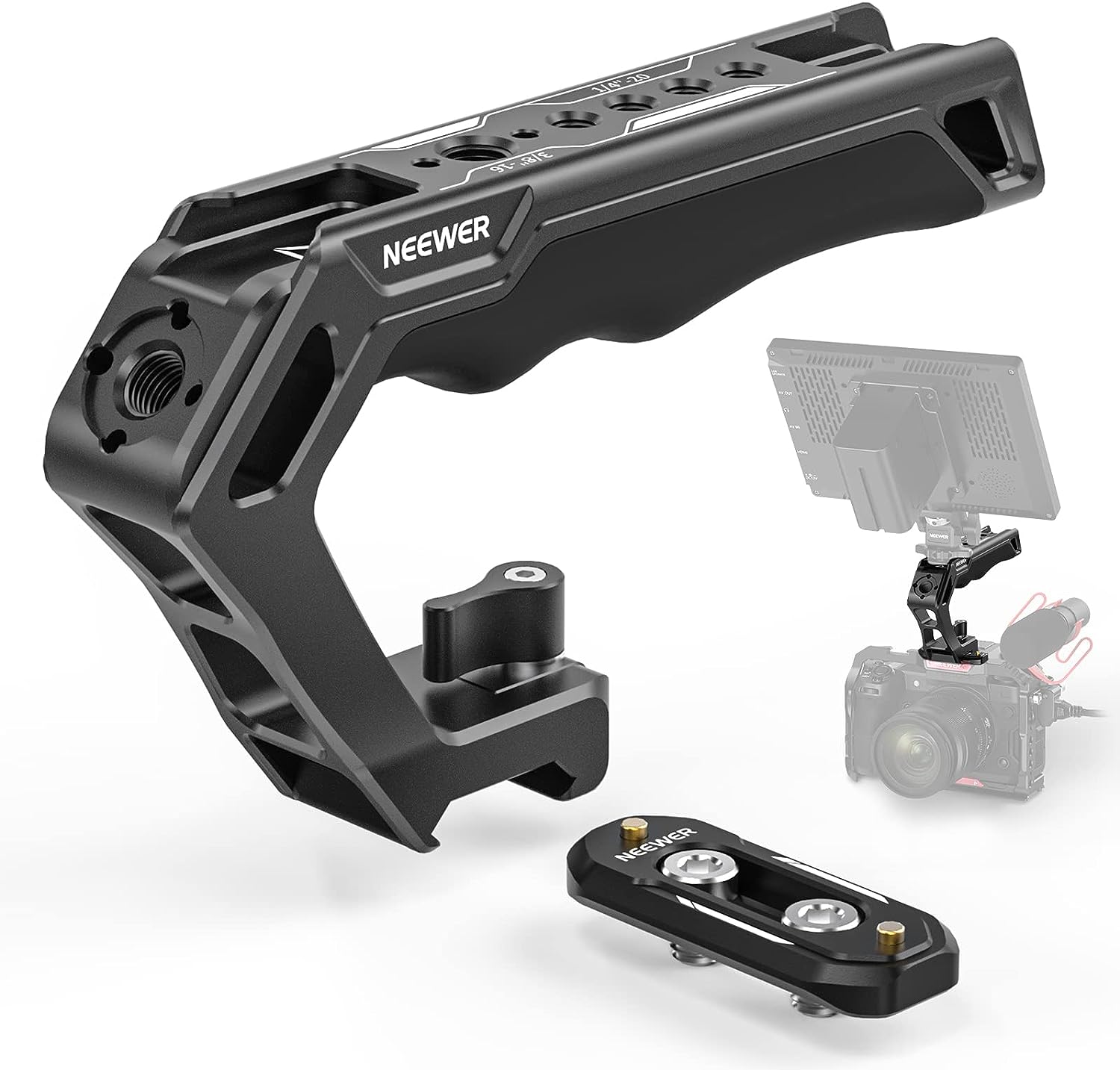 NEEWER CA008トップハンドル NATOレールキット – NEEWER.JP