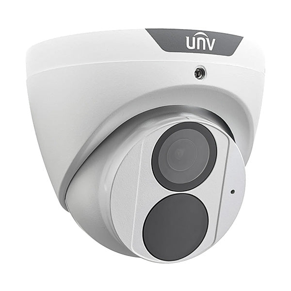 UNV 4MP IP Weatherproof IR Turret Camera with Built-in Mic and 2.8