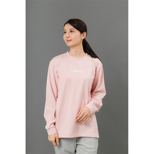 長袖Tシャツ ピンク XLサイズ 2601-PXL | MIKASA オンラインショップ