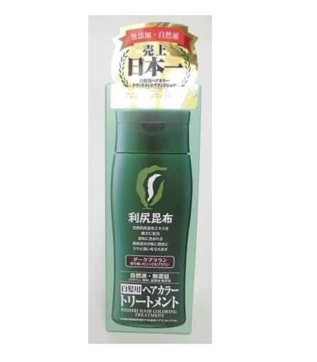 利尻ヘアカラー トリートメント ダークブラウン 200g(ﾄﾘｰﾄﾒﾝﾄﾀﾞｰｸ
