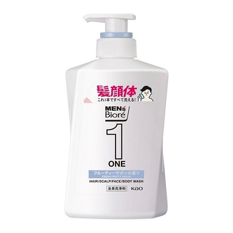 メンズビオレONE オールインワン全身洗浄料 フルーティーサボンの