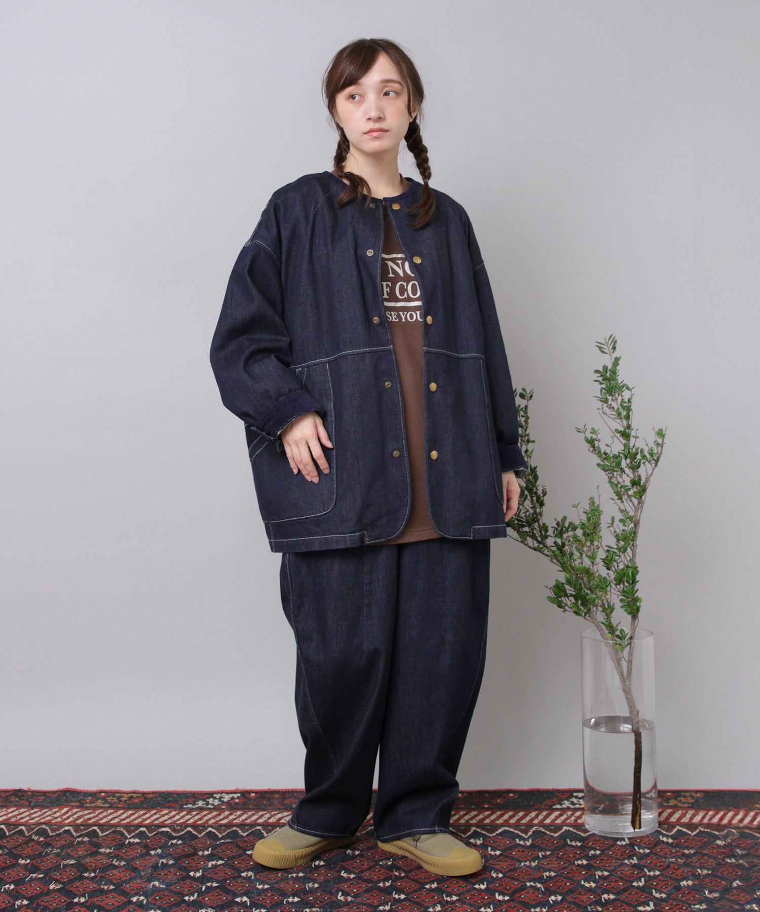 R4387 コックさんの8ポケットアトリエパンツ(F チャコール): パンツ