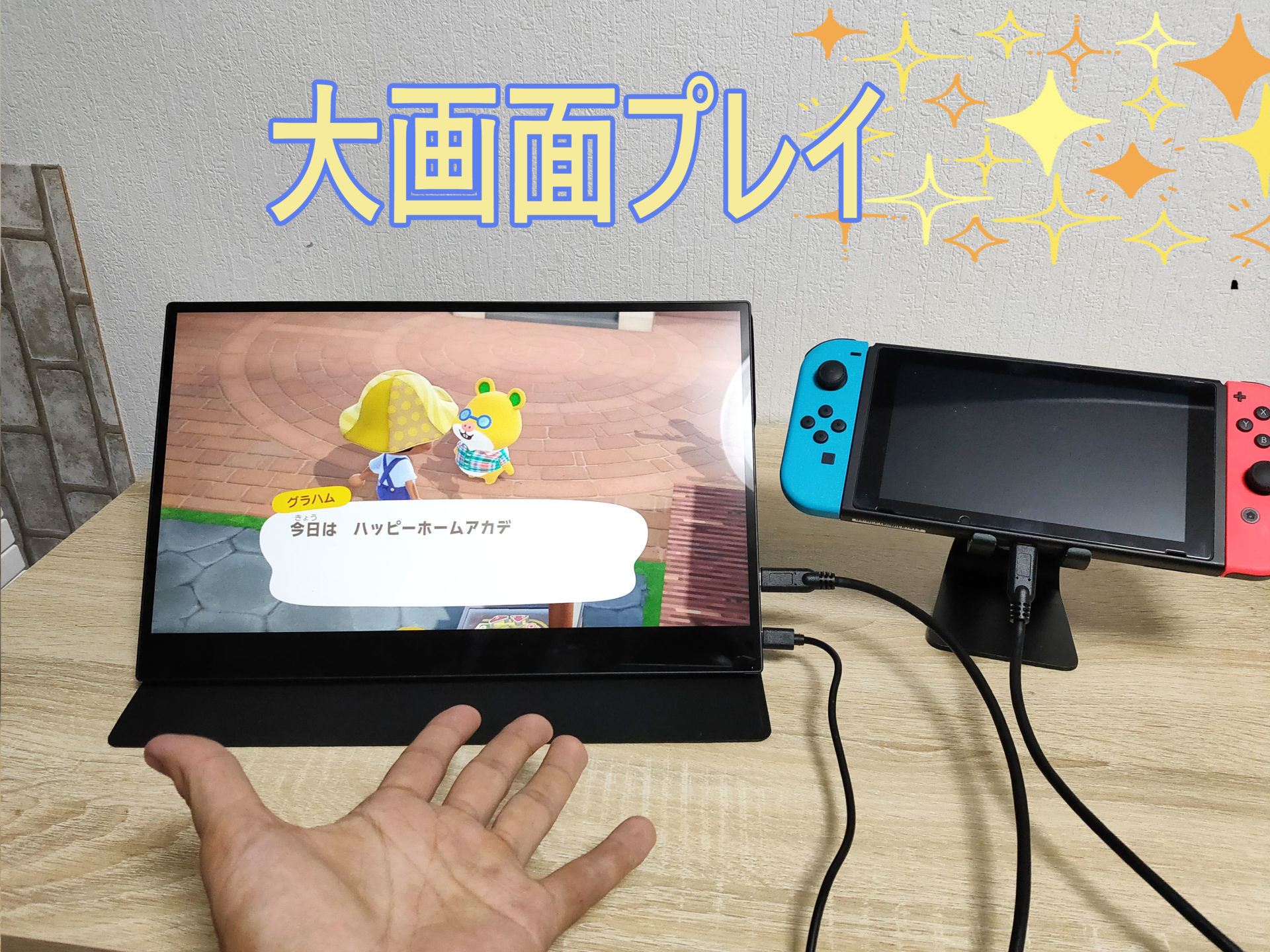手軽に大画面プレイ!switchの携帯プレイ民にオススメしたいモバイル
