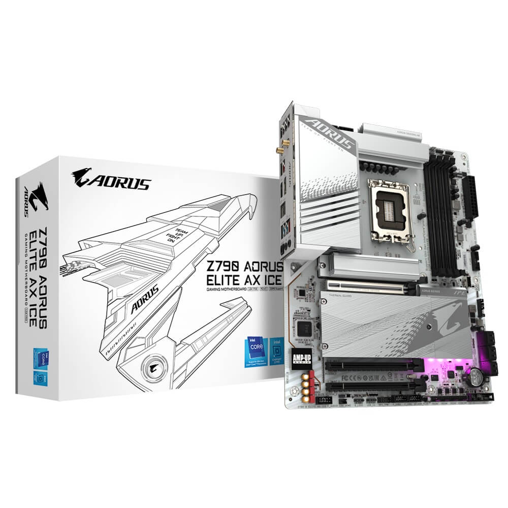 GIGABYTE Intel Z790 ICE および AMD X670 GAMING X シリーズ