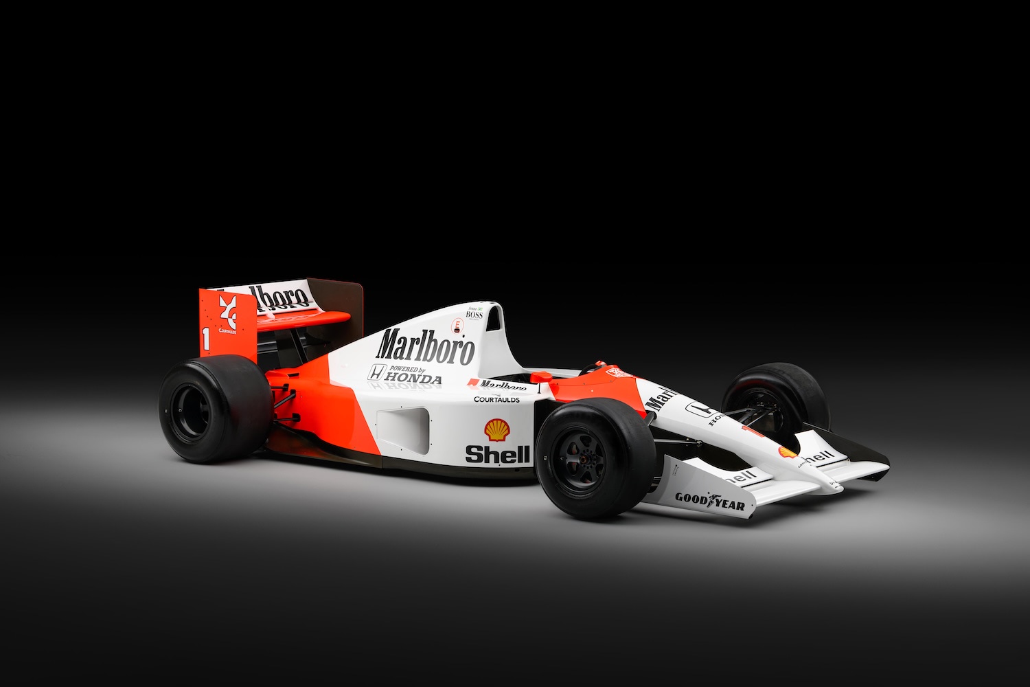 1991年ブラジルGP優勝車、マクラーレンMP4/6/1がオークションに登場