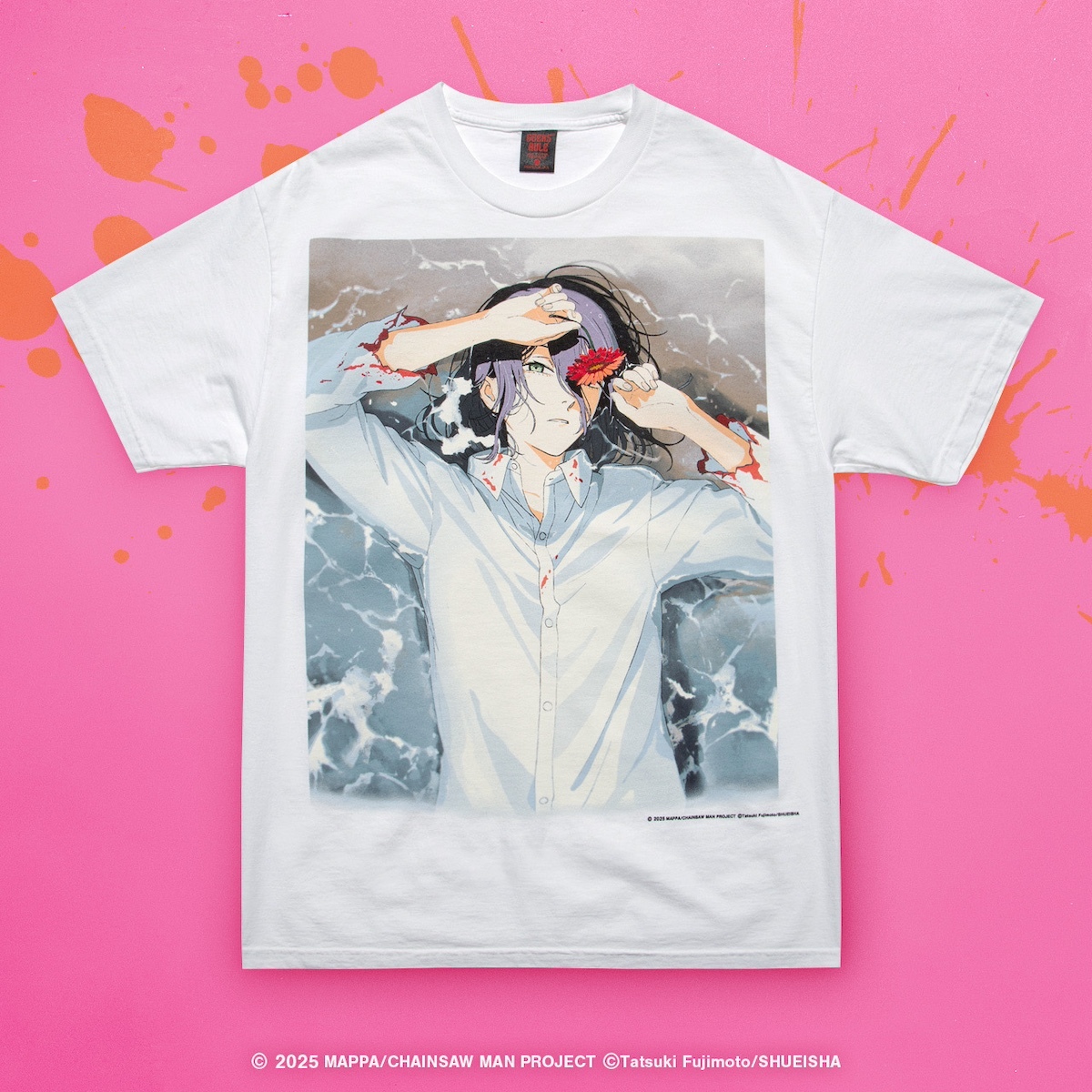 ギークス ルール」と劇場版「チェンソーマン レゼ篇」とのコラボ第2弾T