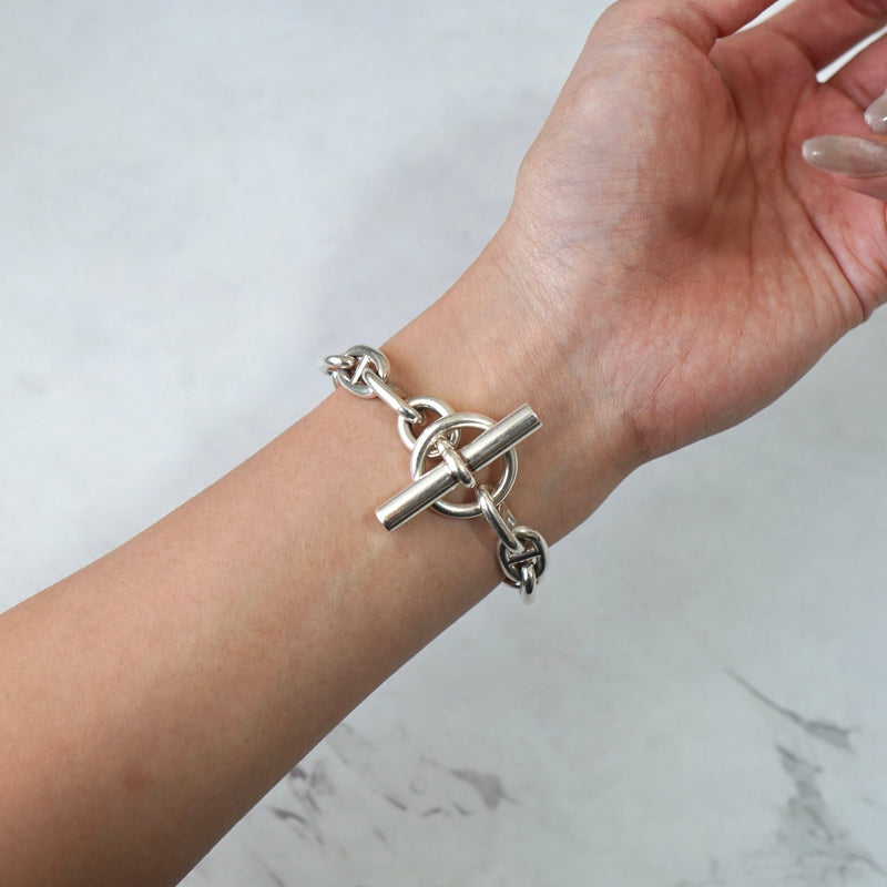 エルメス 現行モデル シェーヌダンクル ブレスレット MM 13コマ