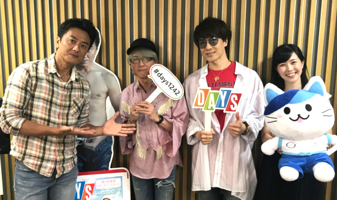 同じ1992年デビューのaccess浅倉大介・貴水博之と原田龍二が同世代