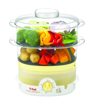 話題の蒸し料理、簡単調理の電気蒸し器に注目「ティファール スチーム