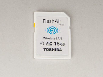 FlashAir」を使ってデジカメ画像のワイヤレス転送にチャレンジしてみた