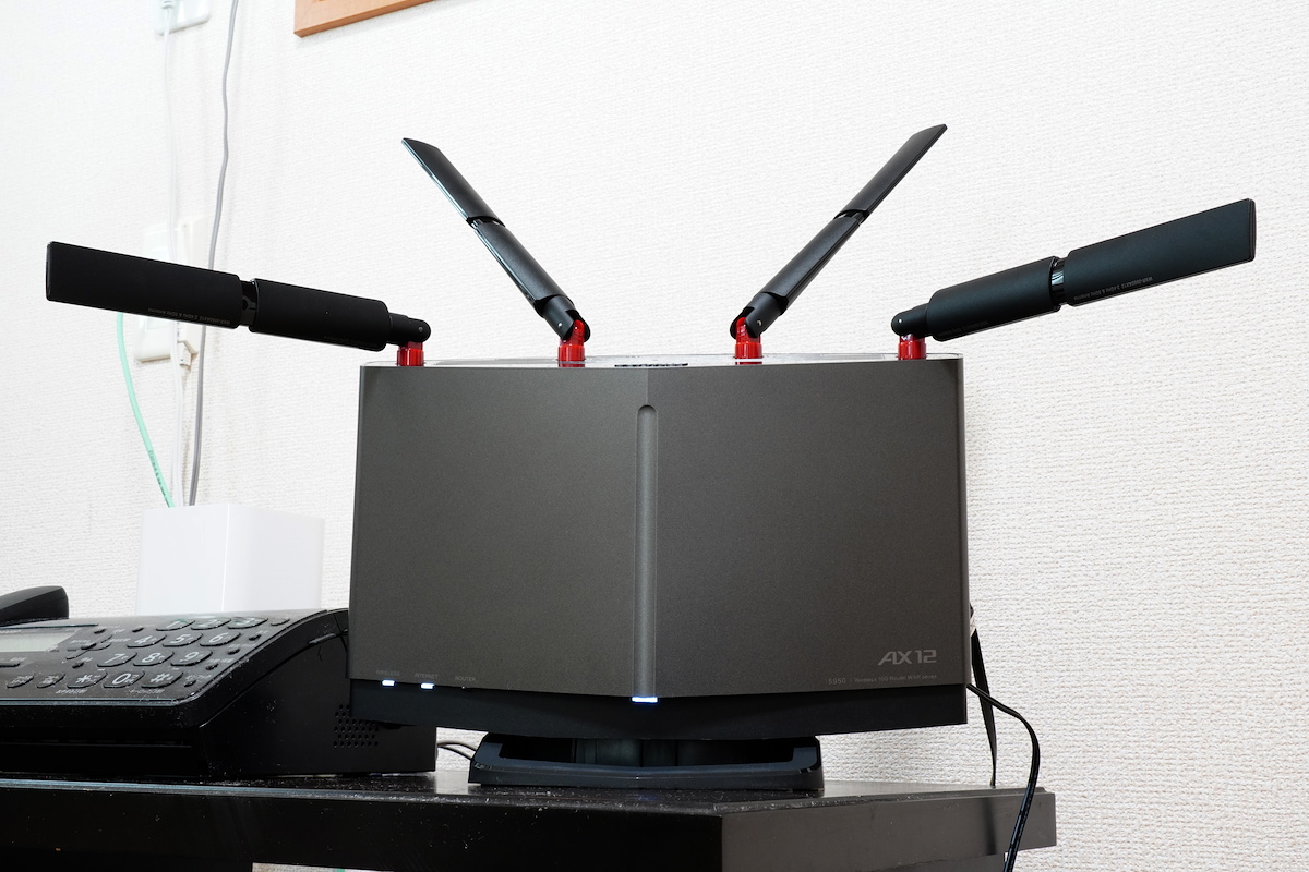 Wi-Fi 6ルータのバッファロー「WXR-5950AX12」レビュー - 実測928Mbps
