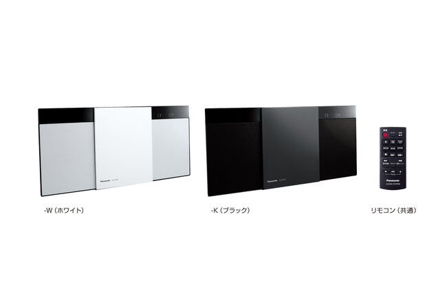 パナソニック、ラジオのUSB録音もできる薄型Bluetooth/CDコンポ | マイ