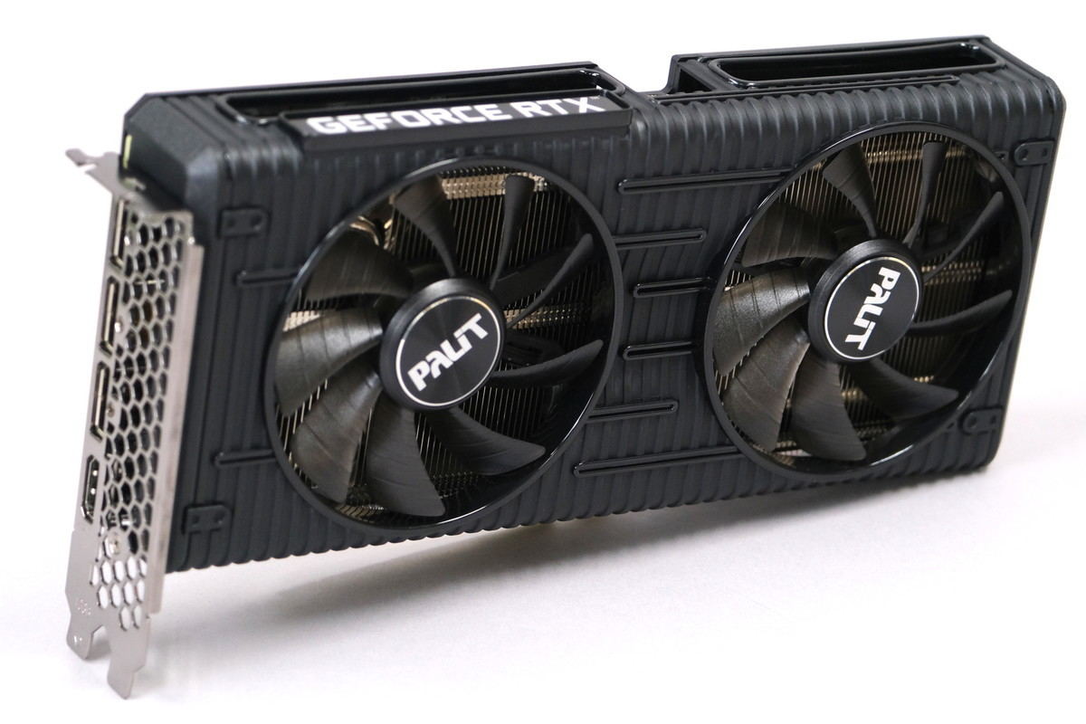 Palit GeForce RTX 3050 Dual」レビュー - 静かで冷えるデュアルファン