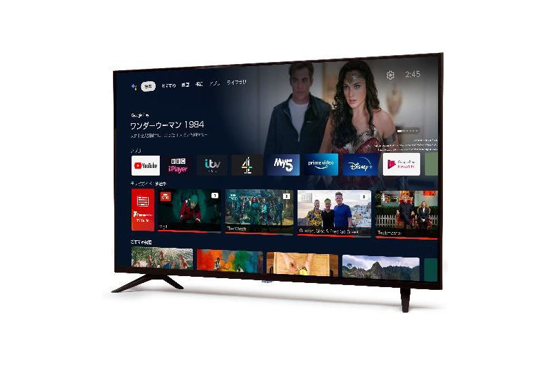 ドンキ、4K対応の“ネット動画専用”テレビ - 43V型で38,280円から