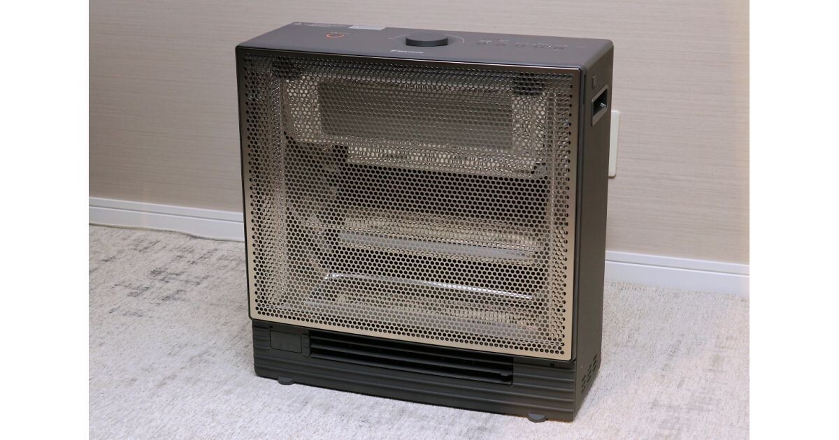 ダイキン、温風と遠赤外線輻射の暖房機「ハイブリッドセラムヒート