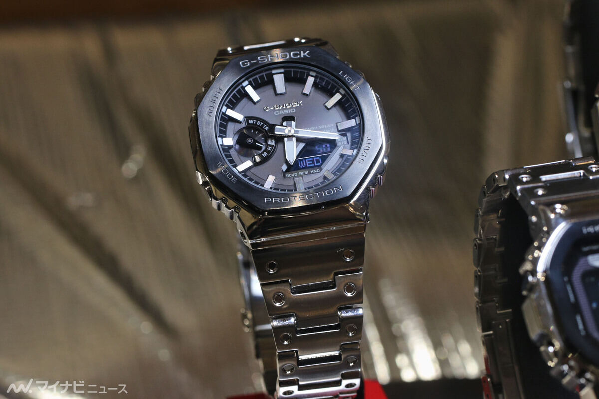 カシオ 2025年10月発売のG-SHOCKを実機写真で！ | マイナビニュース